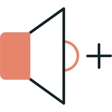 hoparlör vektör illüstrasyonu