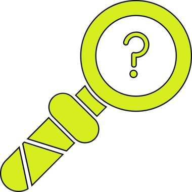 vektör Arama Simgesi illüstrasyonu