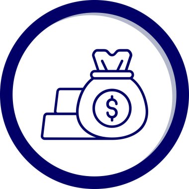 Sikke Simgesi vektör illüstrasyonu