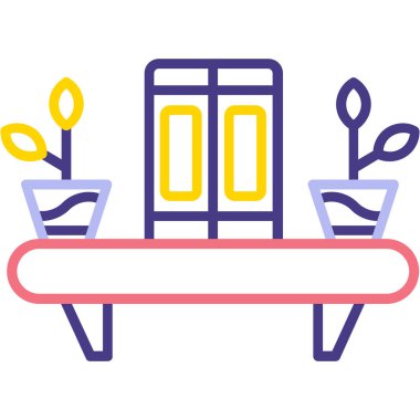 Modern b 'nin vektör illüstrasyonu simge tasarımından yoksun