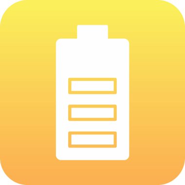 vektör Batarya simgesi