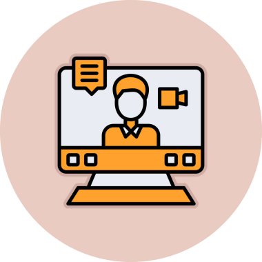 İleti ikonu vektör illüstrasyon tasarımı içeren dizüstü bilgisayar