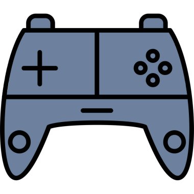 Oyun. Web simgesi vektör illüstrasyonu