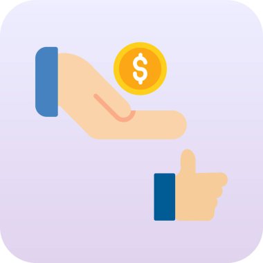 Bir insanın elinde bozuk para tutan el.