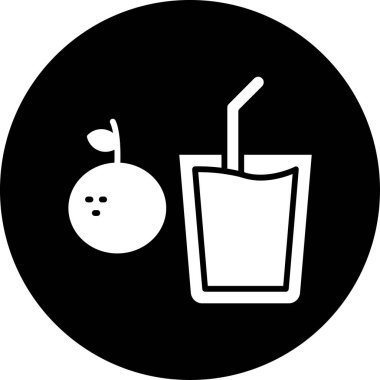 içecek vektör illüstrasyon simgesi