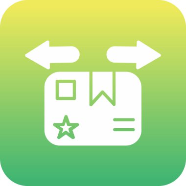 Beyaz arka plan üzerinde izole kredi kartı simgesi