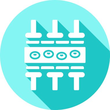 Modern b 'nin vektör illüstrasyonu eksik simgesi