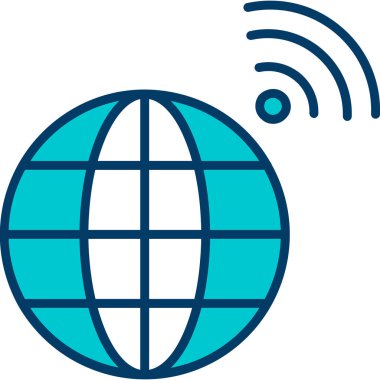 özet biçiminde genel internet ağ simgesi