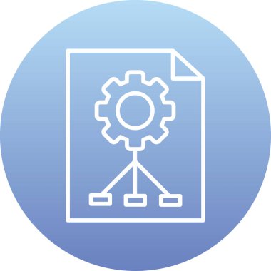 Vektör ayarı Simge illüstrasyonu