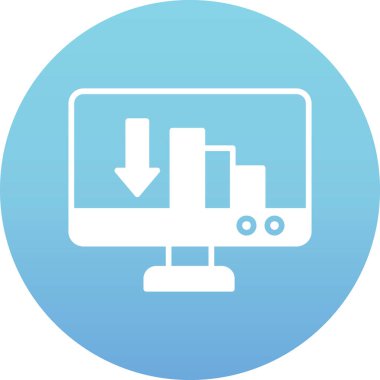 Modern simgenin vektör illüstrasyonu