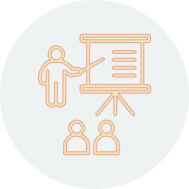 İnsan simgesinin vektör illüstrasyonu