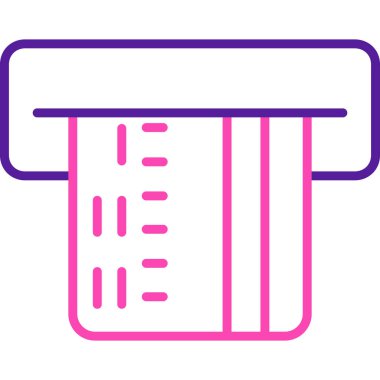 Tek bir simgenin vektör illüstrasyonu