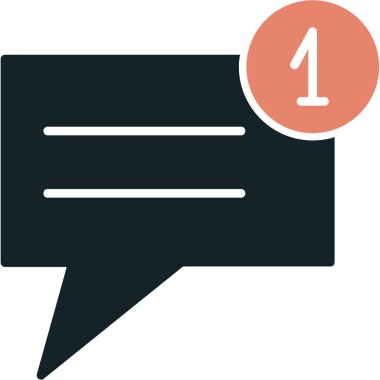 sohbet ileti simgesi