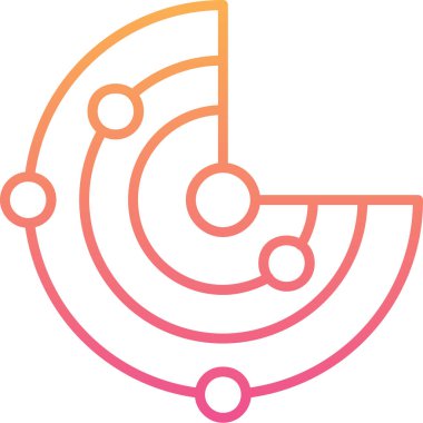 Seo simgesinin vektör illüstrasyonu