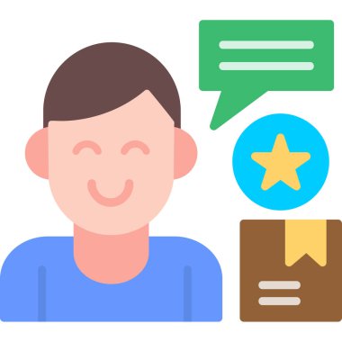 Müşteri servis simgesi vektör illüstrasyonu