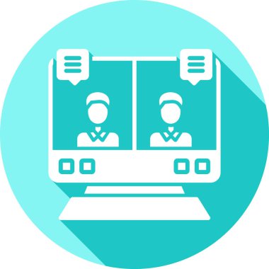 seo modern simgesinin vektör illüstrasyonu