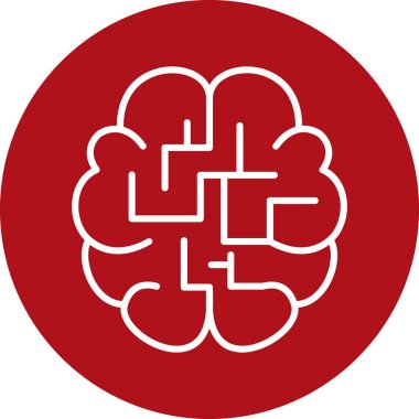 Kolayca değiştirebilen veya düzenleyebilen Beyin Vektörü simgesi