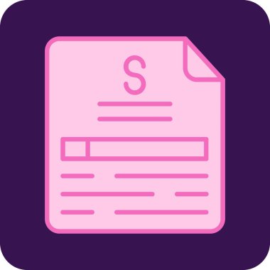 belge web simgesi basit resimleme