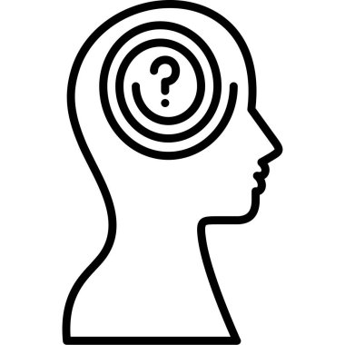 soru işareti ile insan kafası