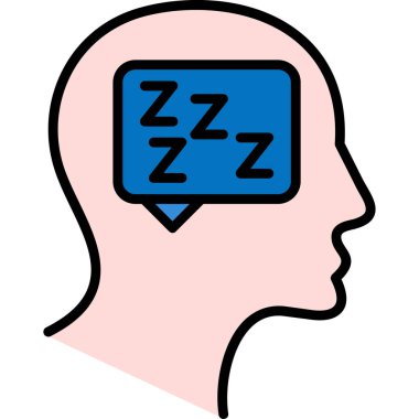 Uyuyan Adam ikonu, taslak biçimi