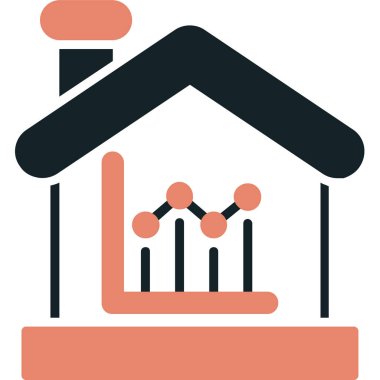 ev simgesi vektör illüstrasyonu