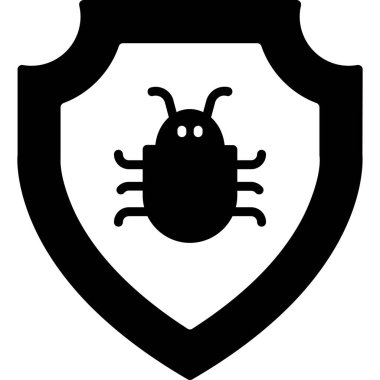 Böcek. Web simgesi basit illüstrasyon