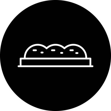 Modern b 'nin vektör illüstrasyonu eksik simgesi