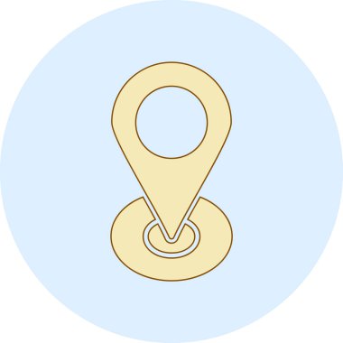 Modern simgenin vektör illüstrasyonu