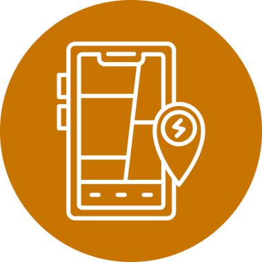 mobil uygulama vektör çizimi