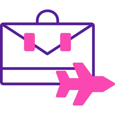 Uçak. Web simgesi basit illüstrasyon