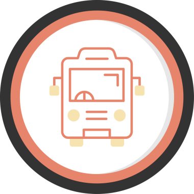 Seyahat. Web simgesi basit illüstrasyon