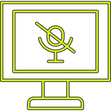 izleyici ikon vektör illüstrasyonu