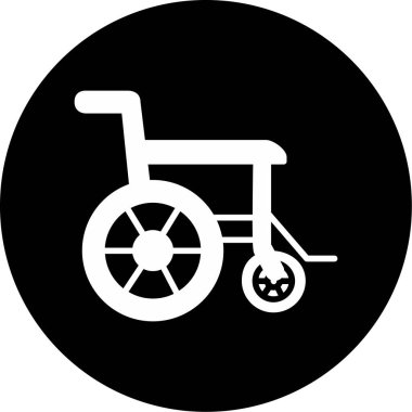 pasifleştirilmiş simge, basit vektör illüstrasyonu