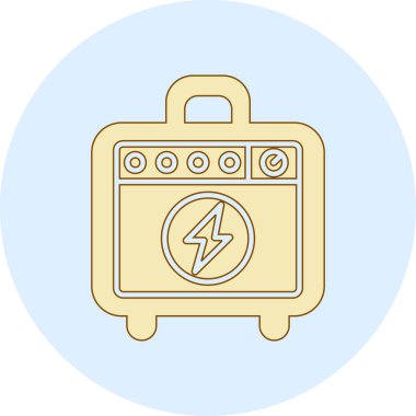 Bir b simgesinin vektör illüstrasyonu