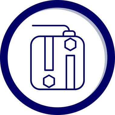 Çanta yolculuğunun vektör çizimi