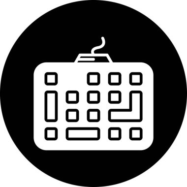 Modern b 'nin vektör illüstrasyonu eksik simgesi