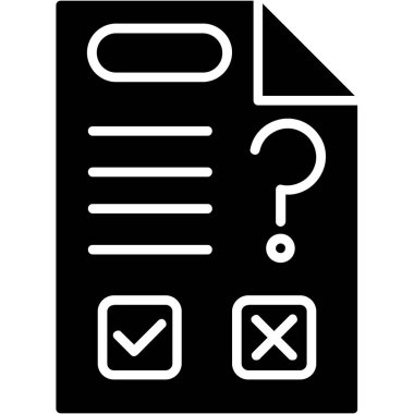 belge simgesi. Web için basit belge vektör simgesi çizimi