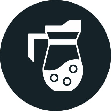 kahve makinesi ikon vektör illüstrasyonu