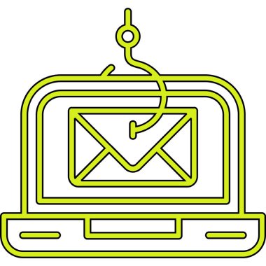 E- posta simgesi vektör illüstrasyonu