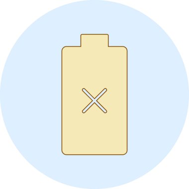 pil vektör simgesi modern basit vektör çizimi