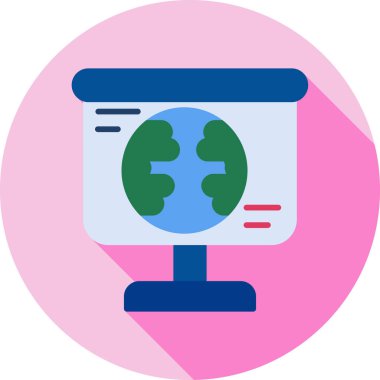 global ağ. Basit resimleme