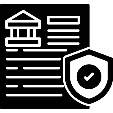 Belge. Web simgesi basit illüstrasyon