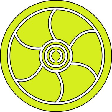 hayran hayran simgesi - taslak biçimi