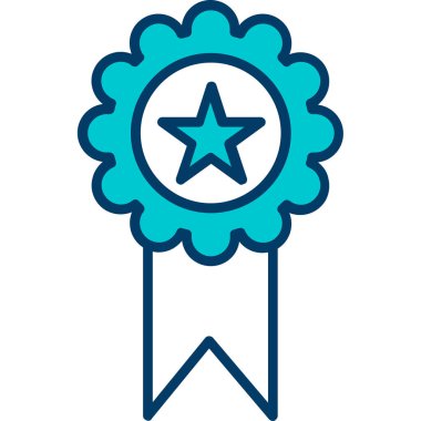 Ödül. Web simgesi basit illüstrasyon