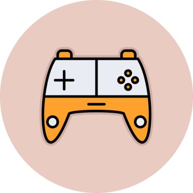 oyun simgesi vektör çizimi