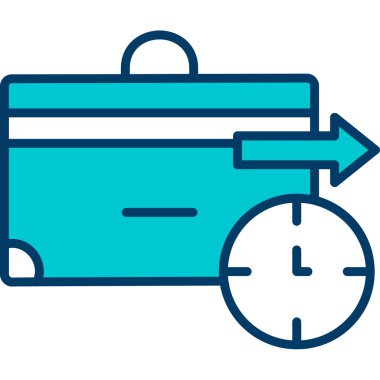 dağıtım simgesi. vektör biçimi