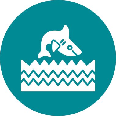 Köpek simgesinin vektör illüstrasyonu