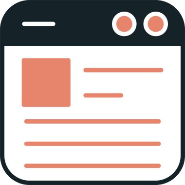 Modern eğitim ikonunun vektör illüstrasyonu