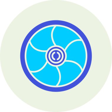 Hayran. Web simgesi basit illüstrasyon