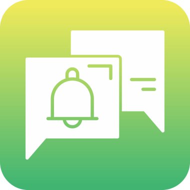 Modern simgenin vektör illüstrasyonu ileti simgesi eksikliği